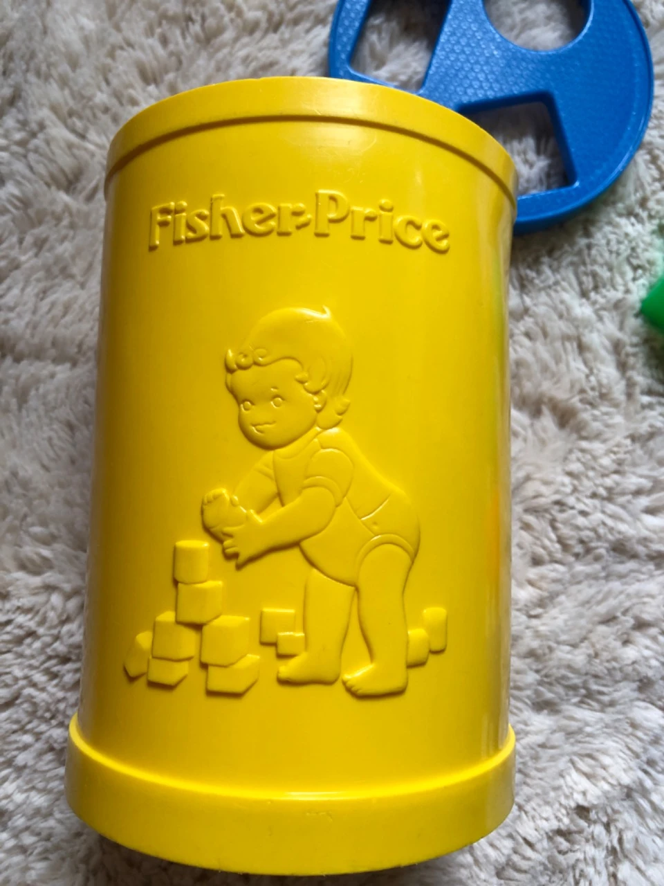 Vintage Fisher Price cube box – photo 3